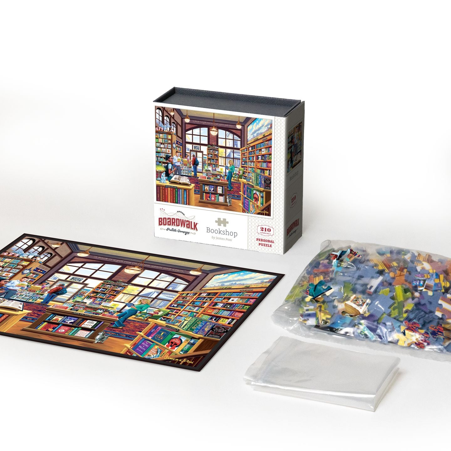 Bookshop | 210 Piece Personal Puzzle