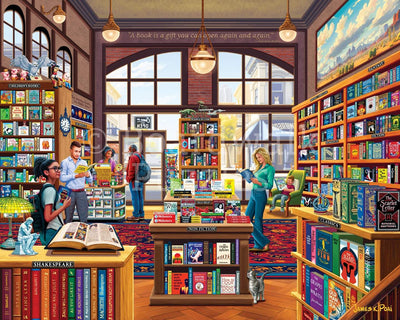 Bookshop | 210 Piece Personal Puzzle