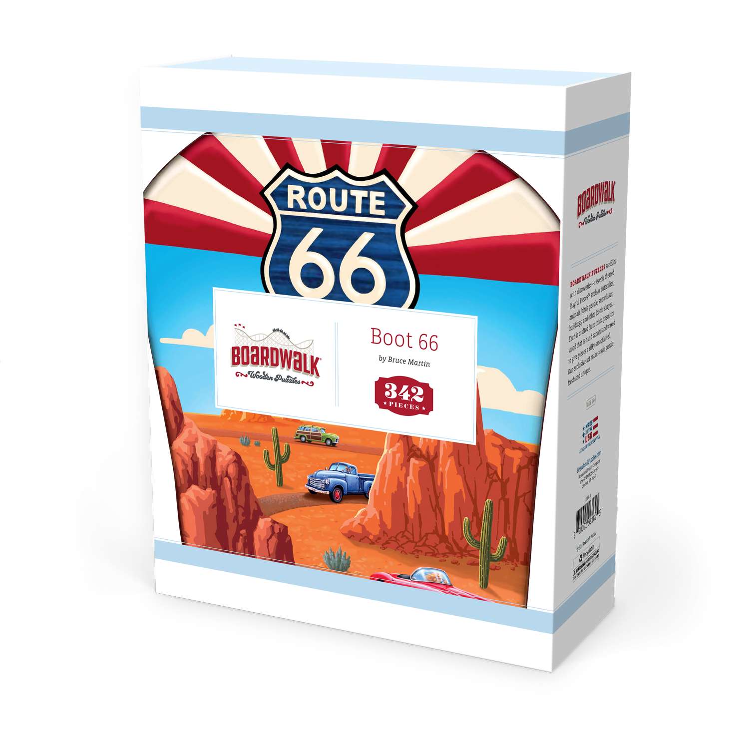 Boot 66 | Luxury Wood Puzzle