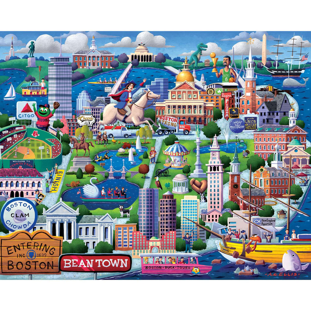 Boston - Personal Puzzle - 210 Piece