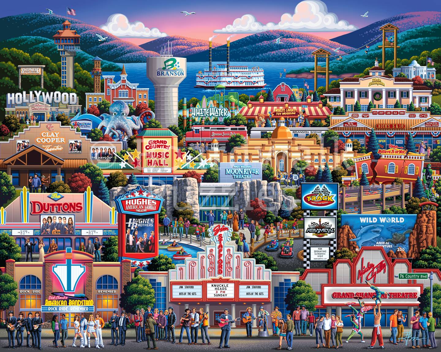 Branson | 210 Piece Personal Puzzle
