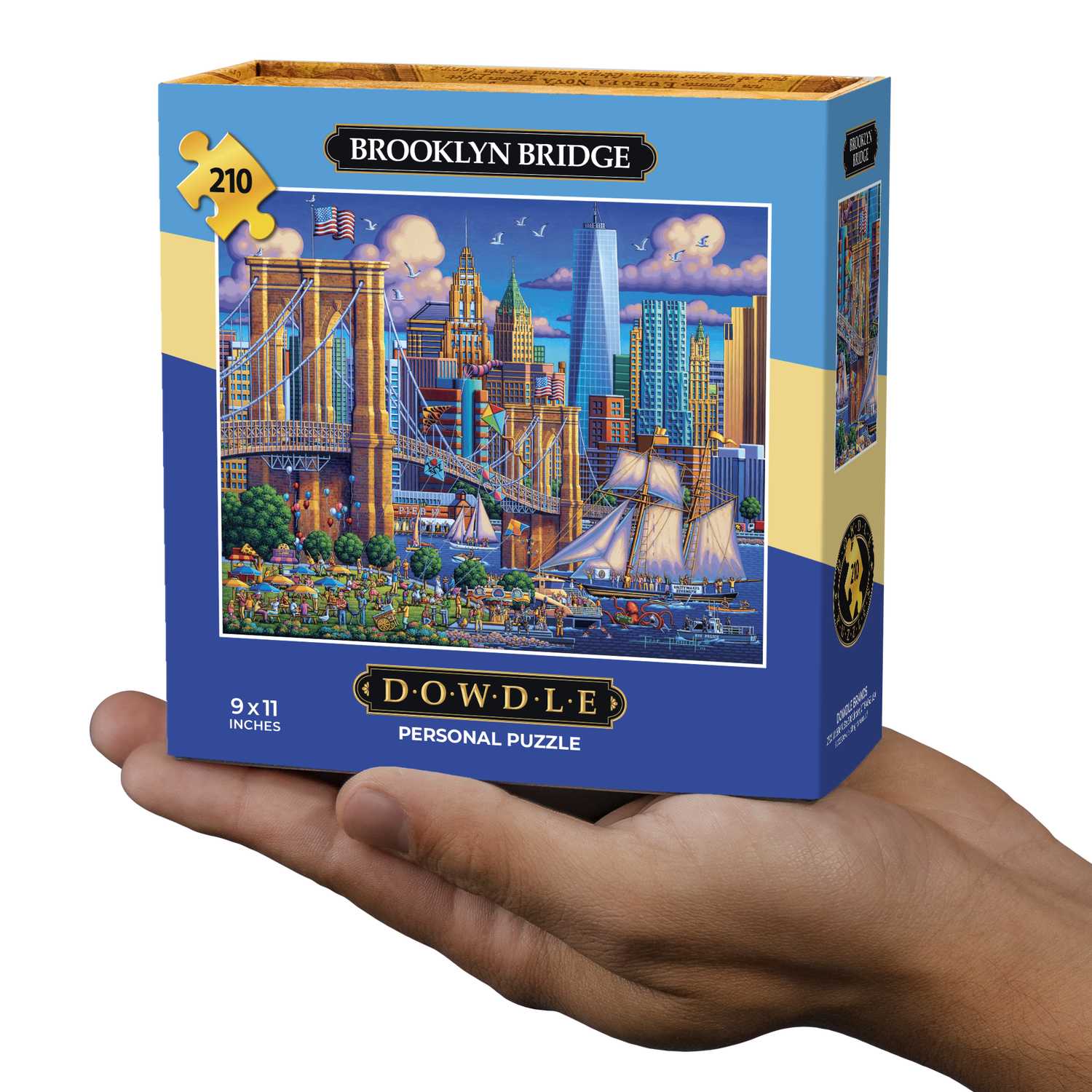 Brooklyn Bridge | 210 Piece Personal Puzzle