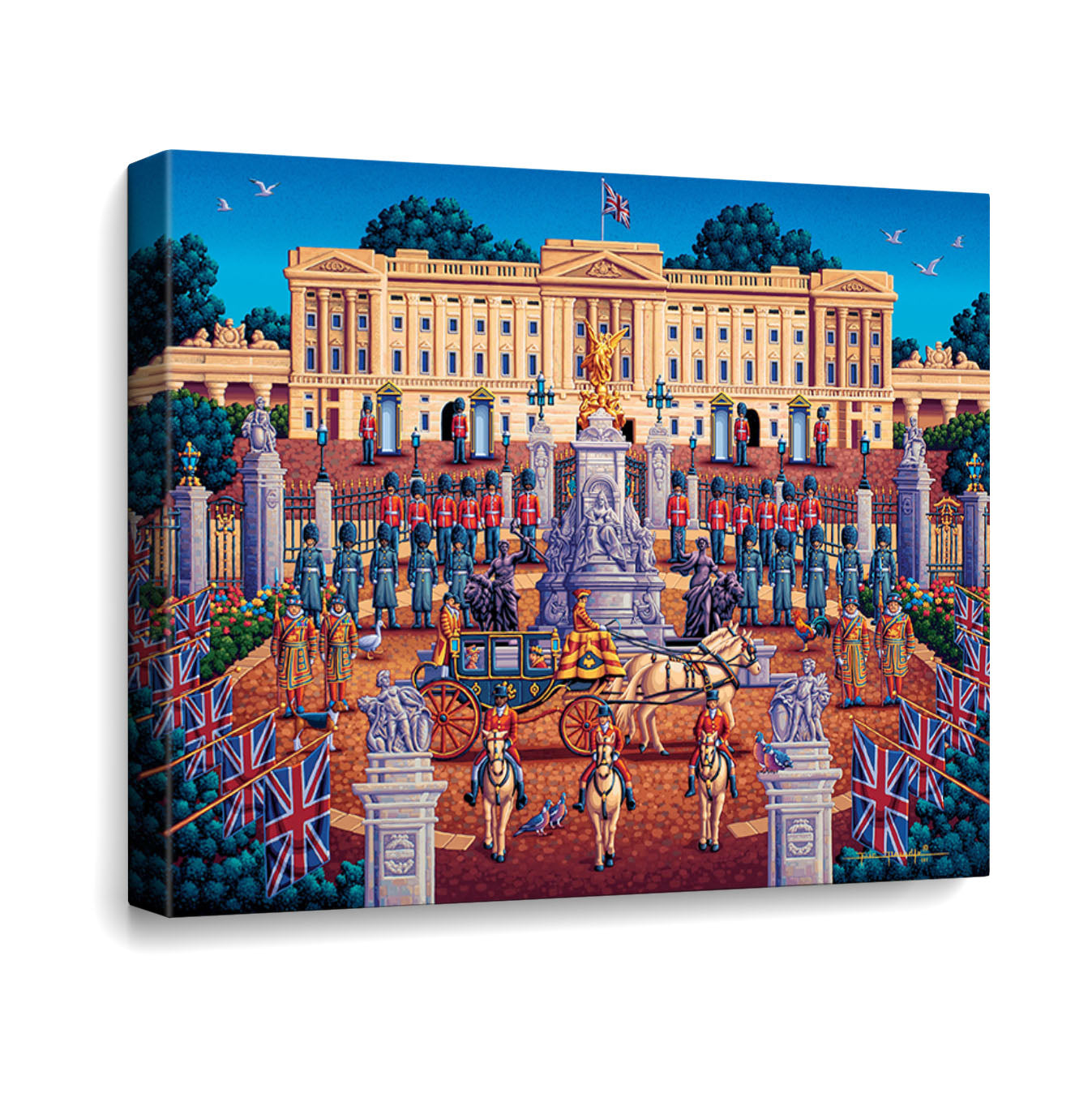 Buckingham Palace - Fine Art | Dowdle Folk Art