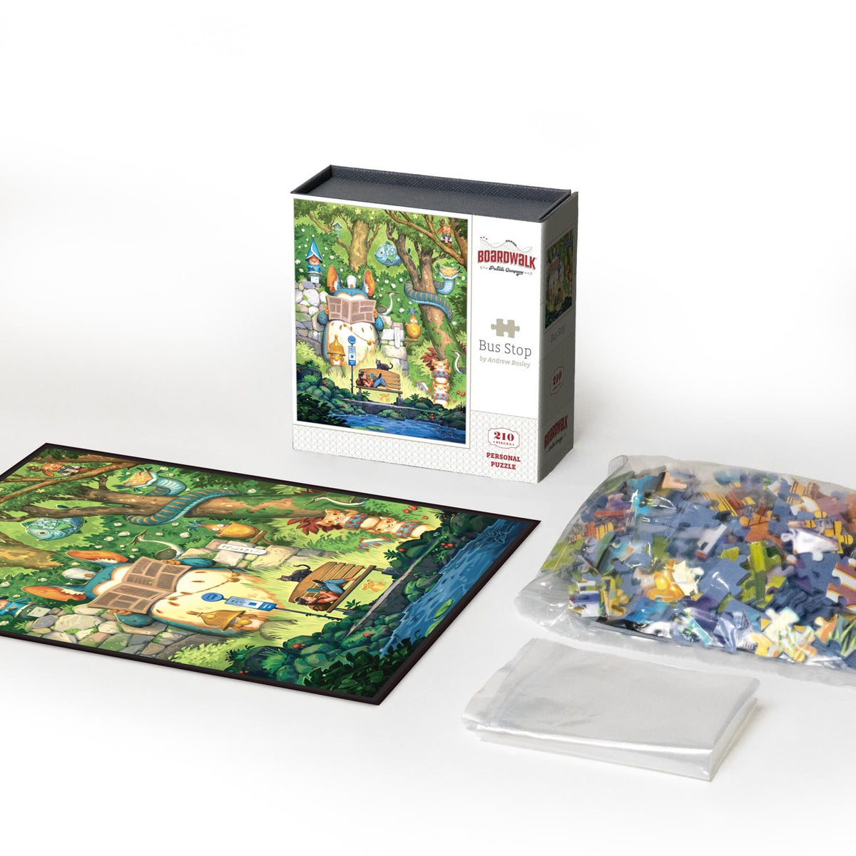 Bus Stop | 210 Piece Personal Puzzle