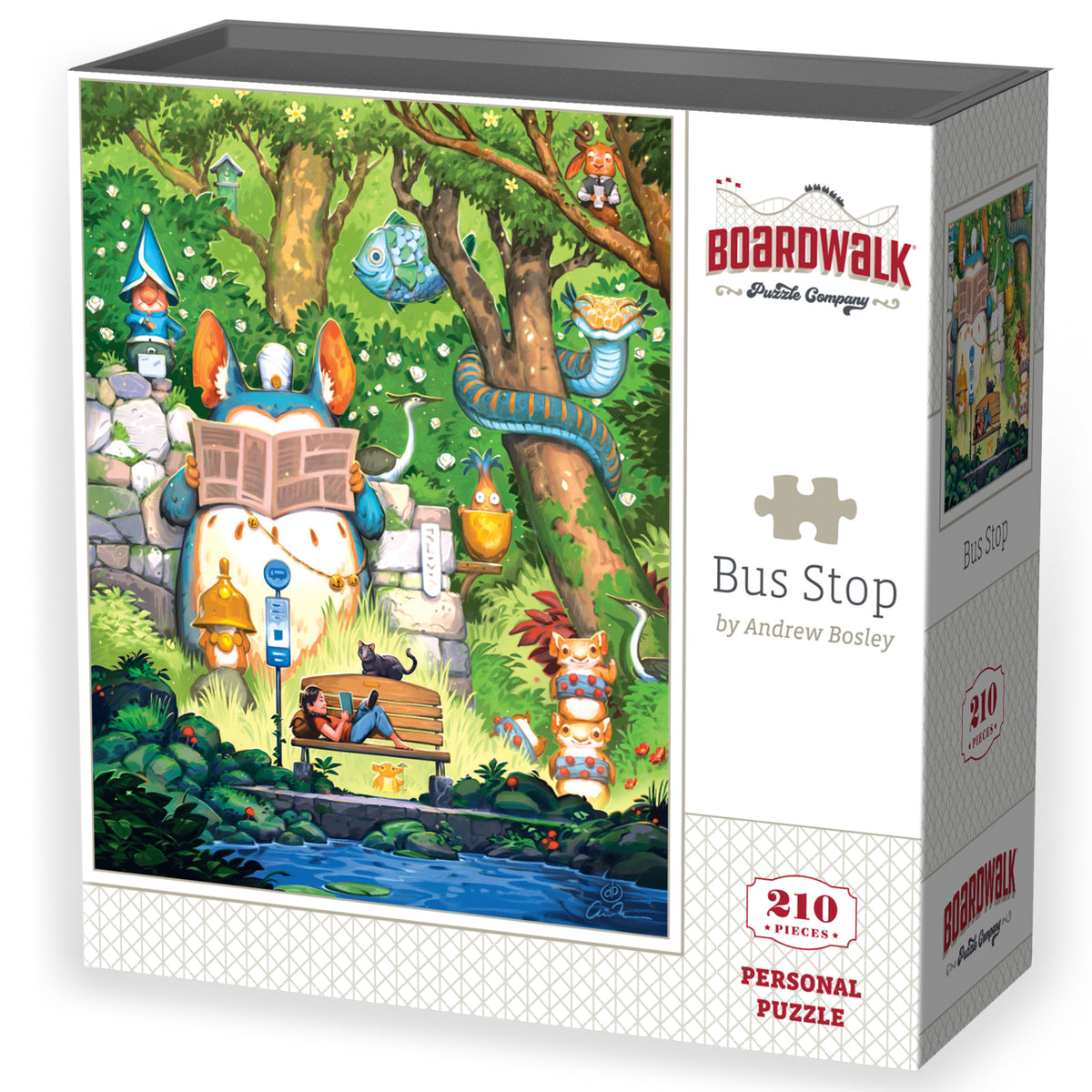 Bus Stop | 210 Piece Personal Puzzle