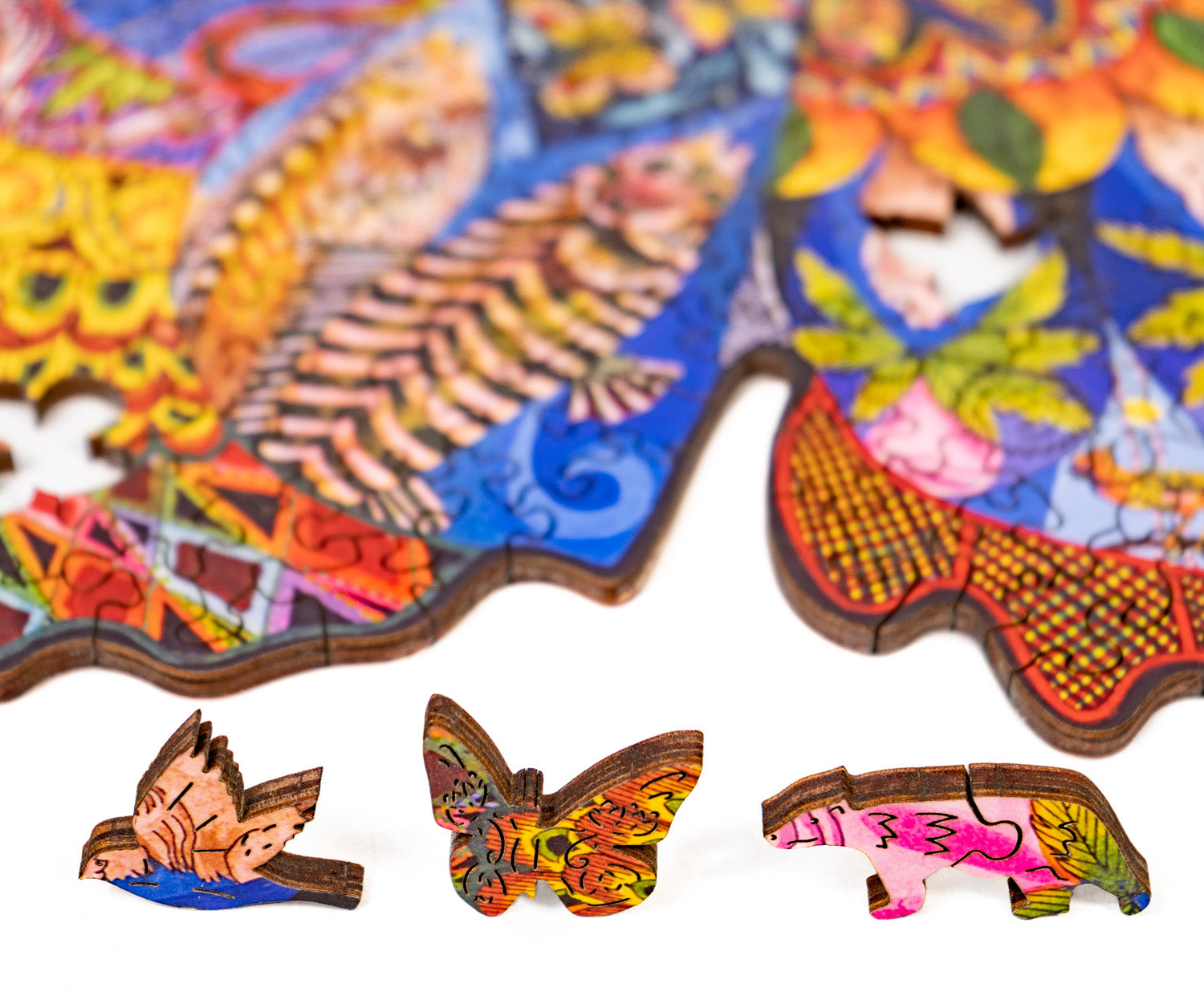 New Animal Butterfly | Luxury Wood Puzzle