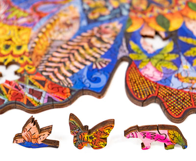 New Animal Butterfly | Luxury Wood Puzzle