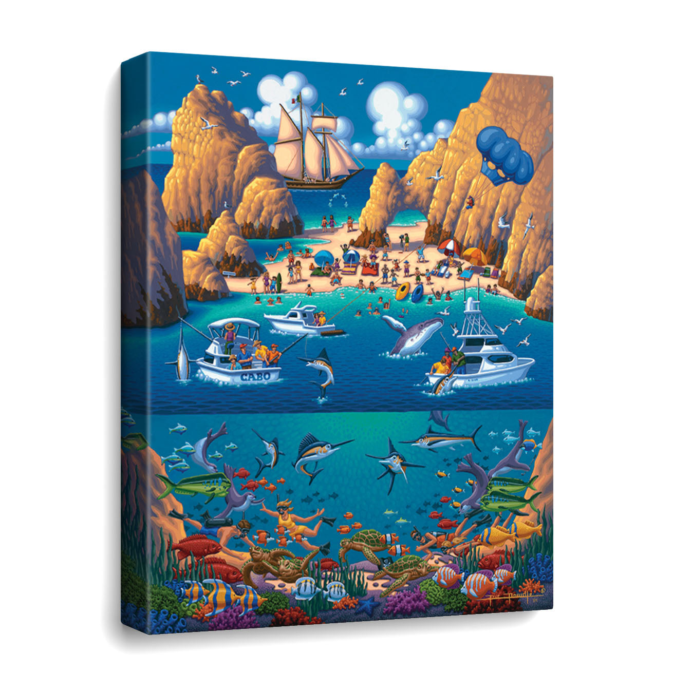 Cabo Canvas Gallery Wrap