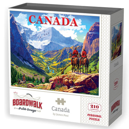 Canada | 210 Piece Personal Puzzle