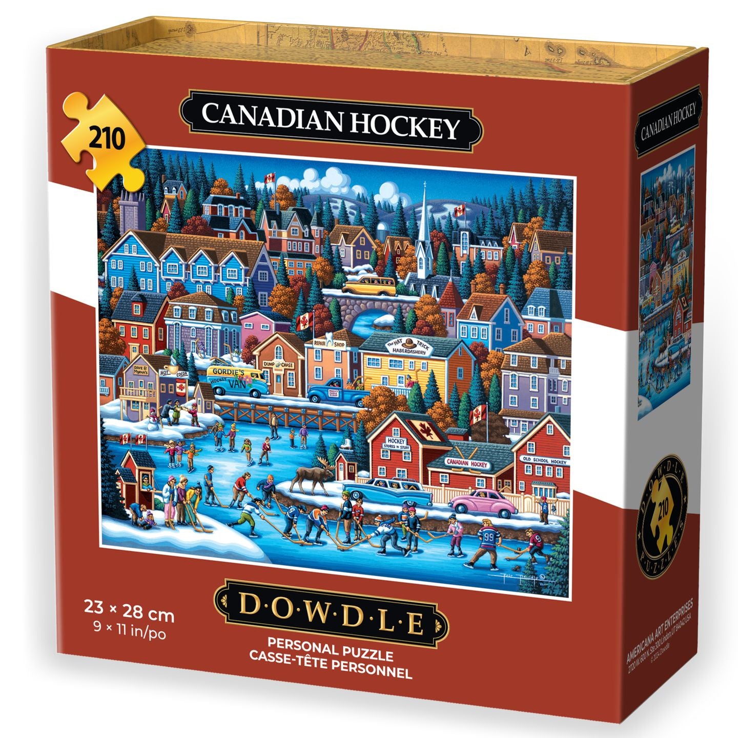 Canadian Hockey | 210 Piece Personal Puzzle