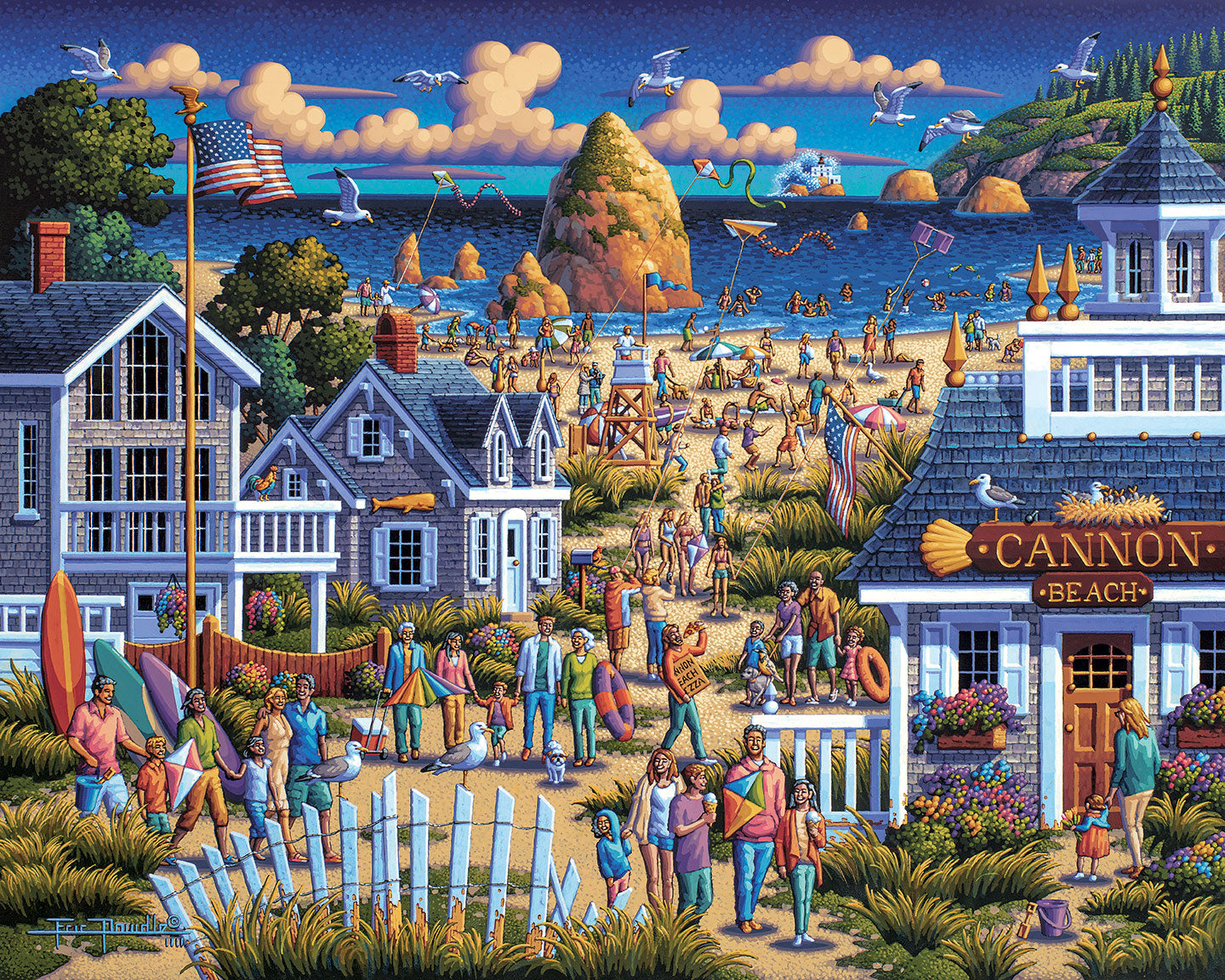 Cannon Beach | 210 Piece Personal Puzzle