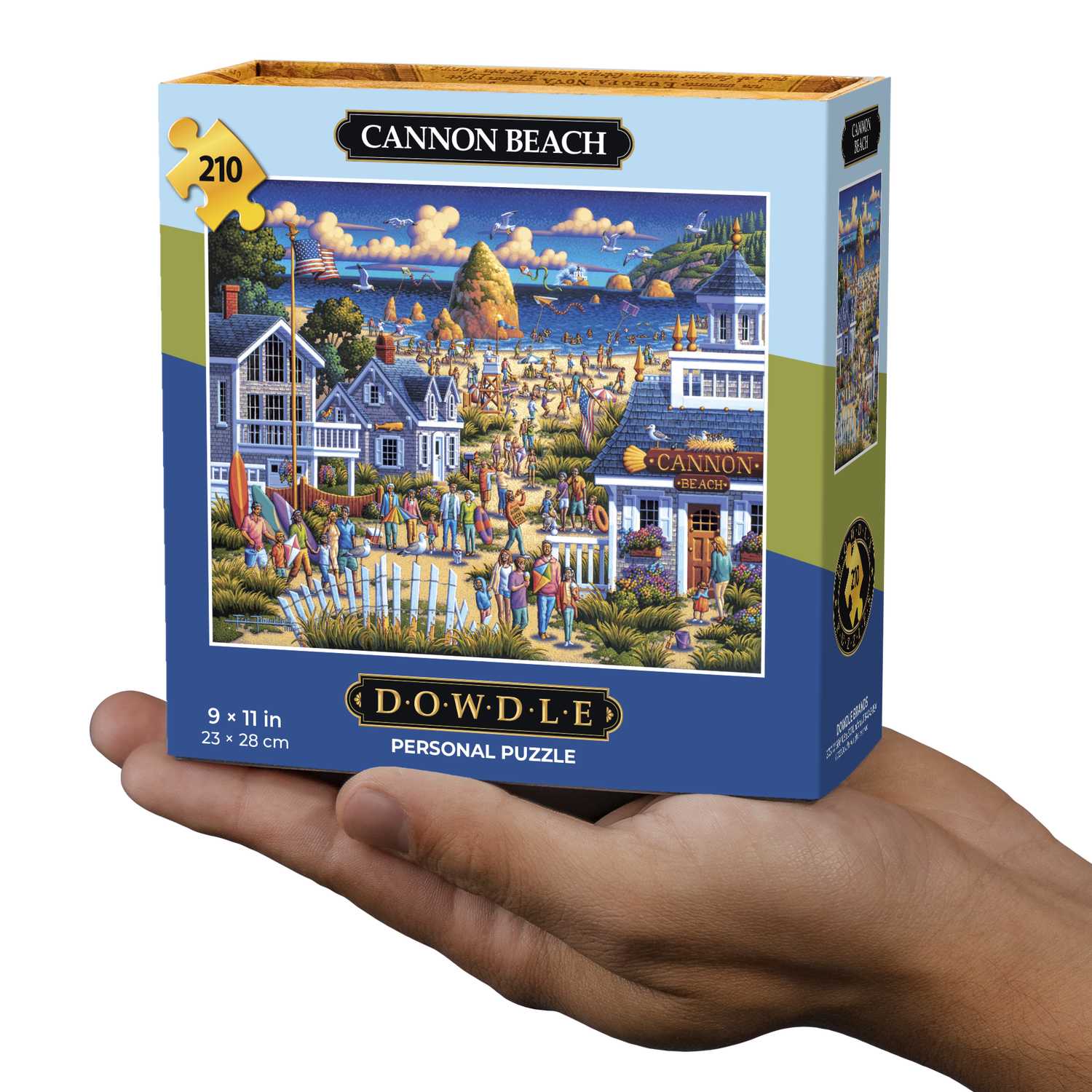 Cannon Beach | 210 Piece Personal Puzzle