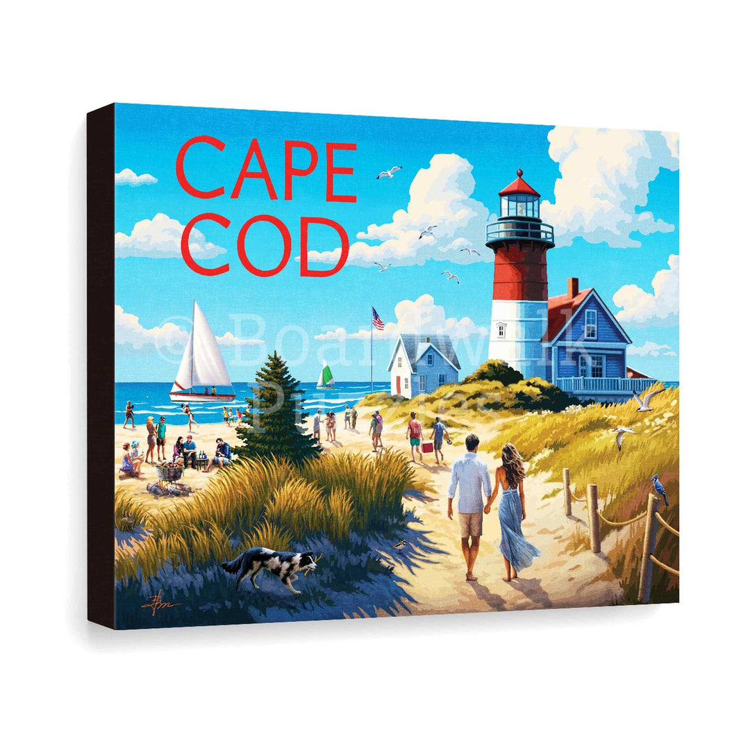 Cape Cod - Boardwalk Fine Art