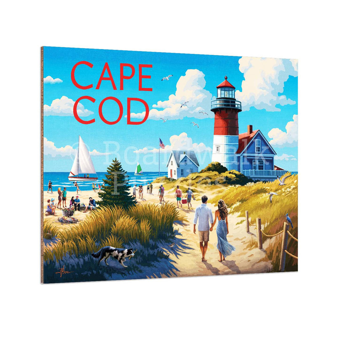 Cape Cod - Boardwalk Fine Art