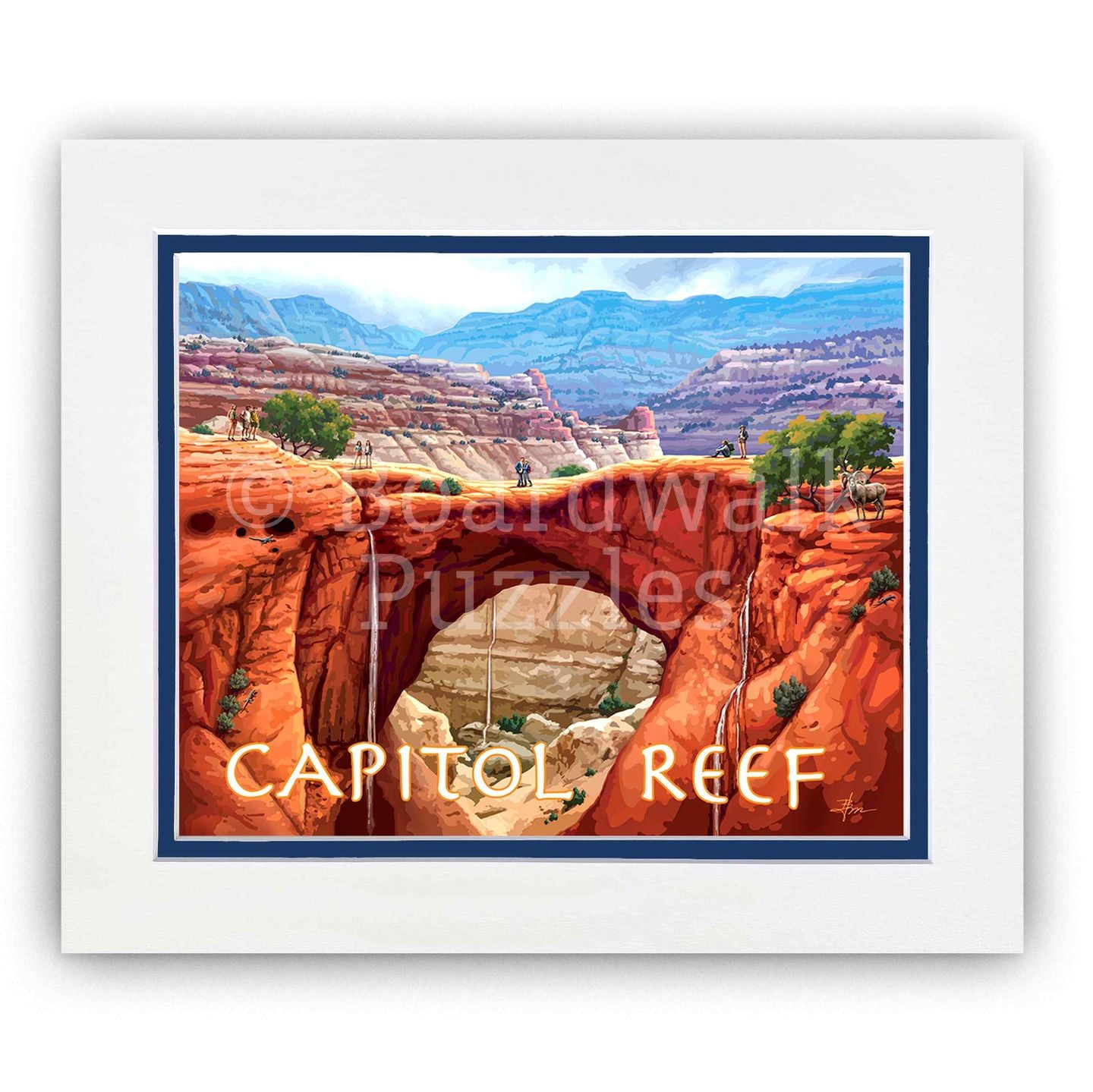 Capitol Reef National Park - Boardwalk Fine Art