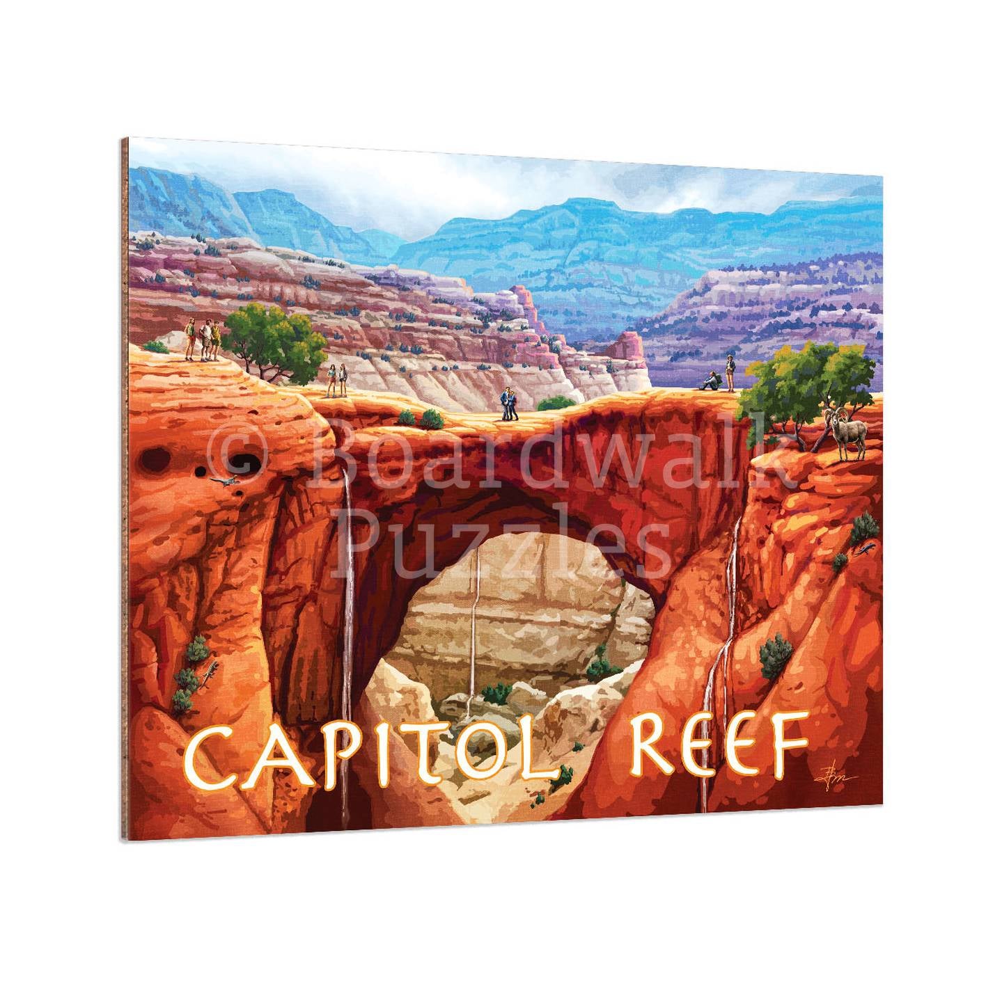 Capitol Reef National Park - Boardwalk Fine Art