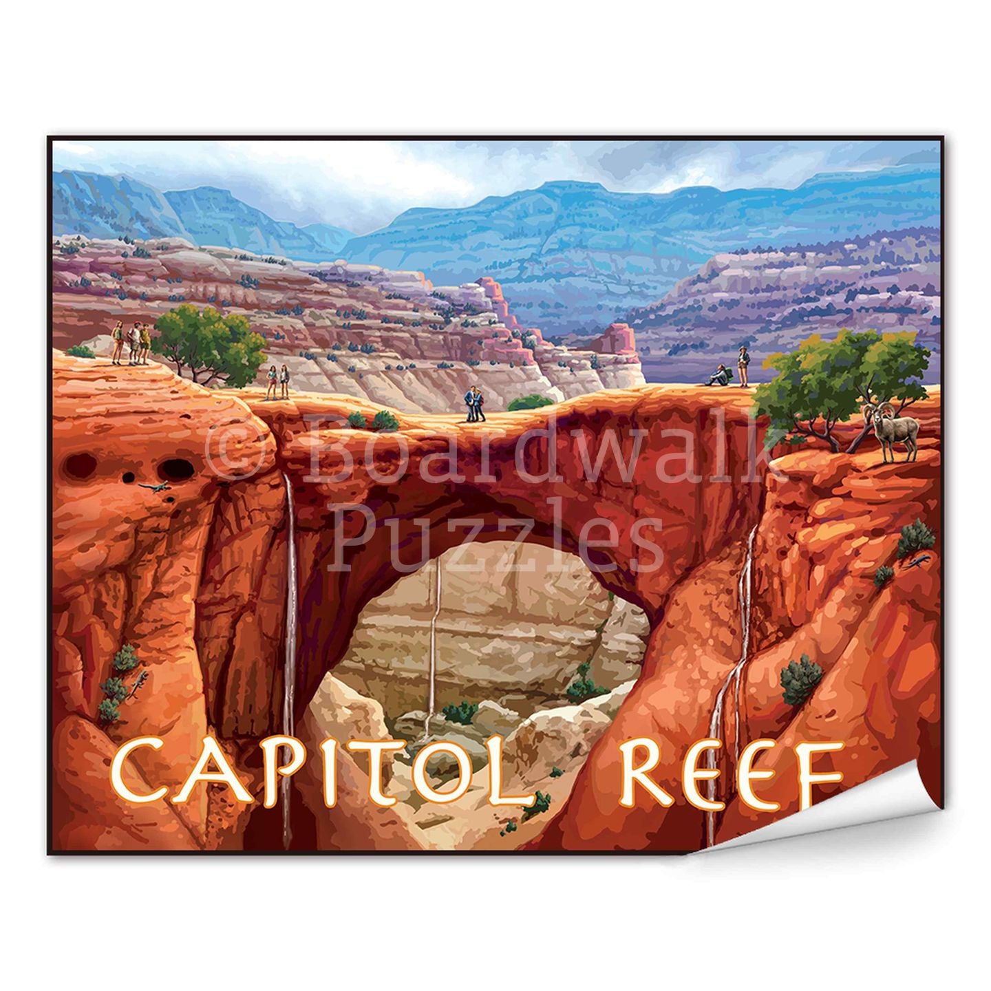 Capitol Reef National Park - Boardwalk Fine Art