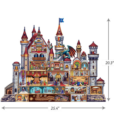 Castle | Luxury Wood Puzzle