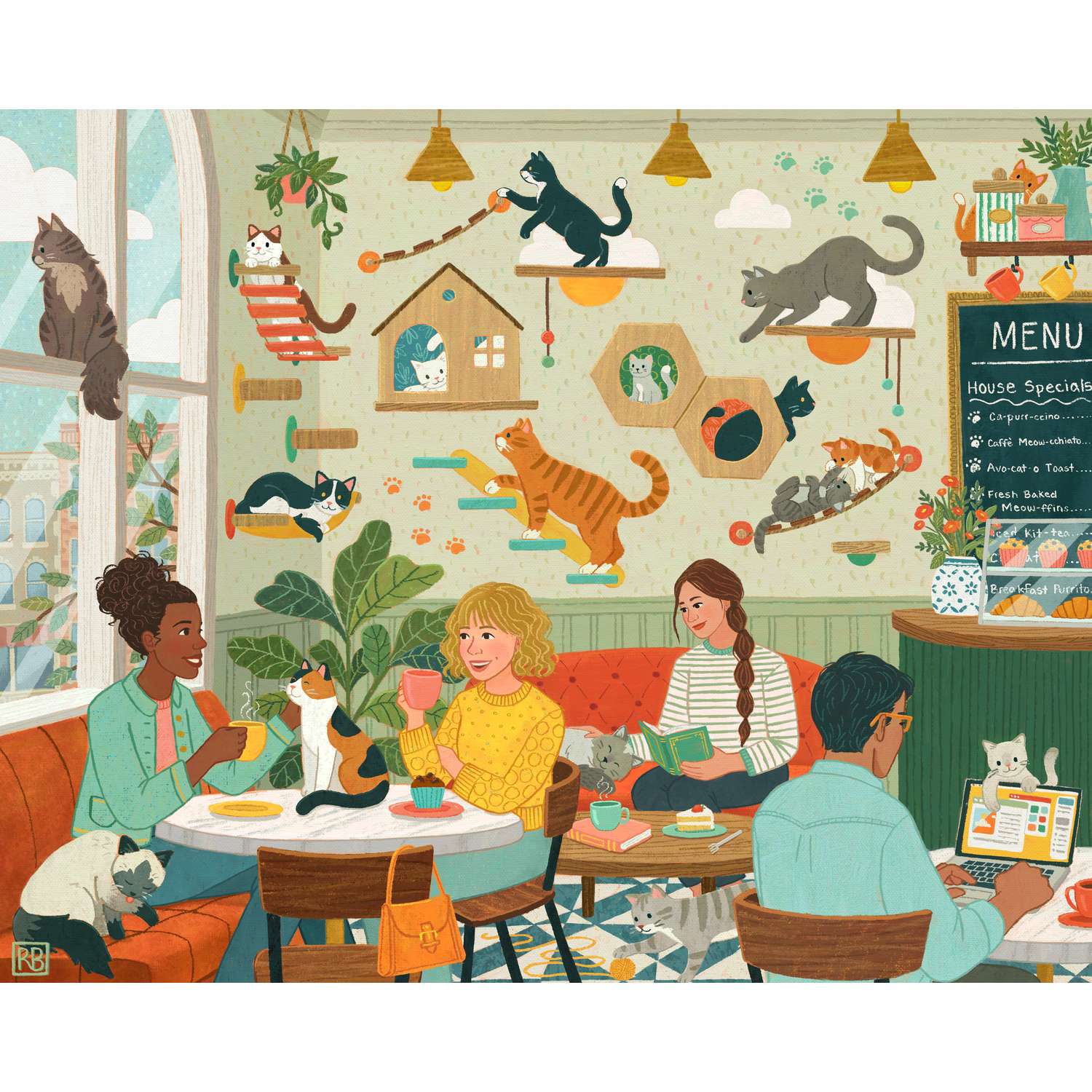 Cat Cafe | 500 Piece