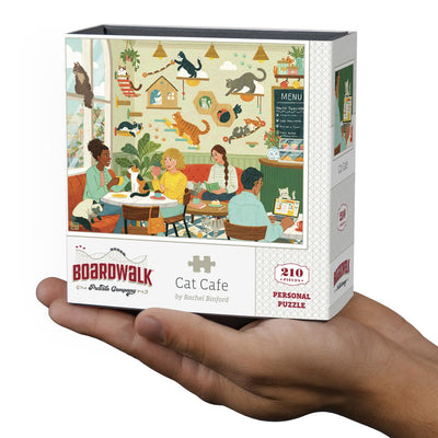 Cat Cafe | 210 Piece Personal Puzzle