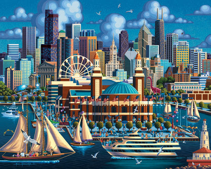 Chicago Navy Pier | 210 Piece Personal Puzzle