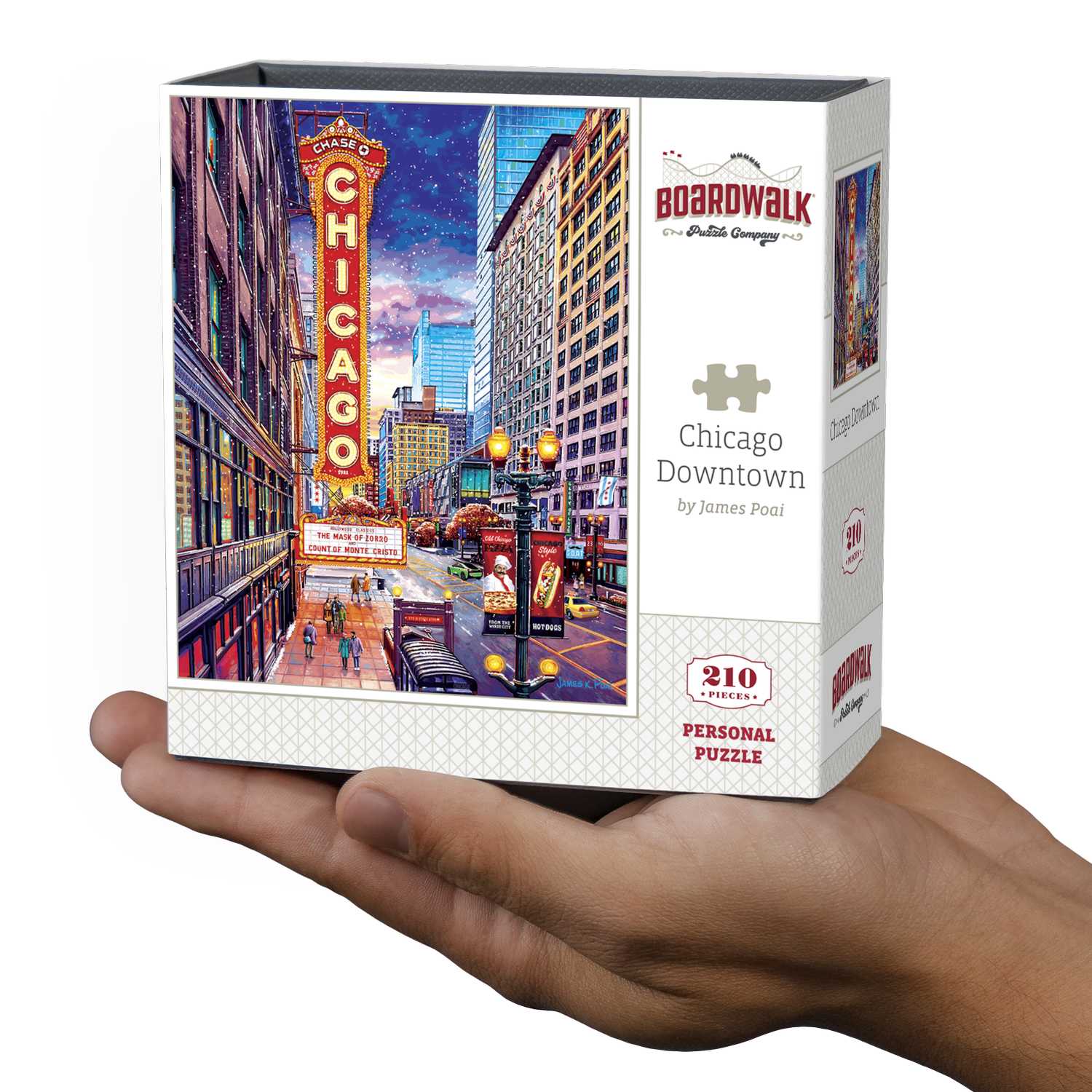 Chicago Downtown | 210 Piece Personal Puzzle
