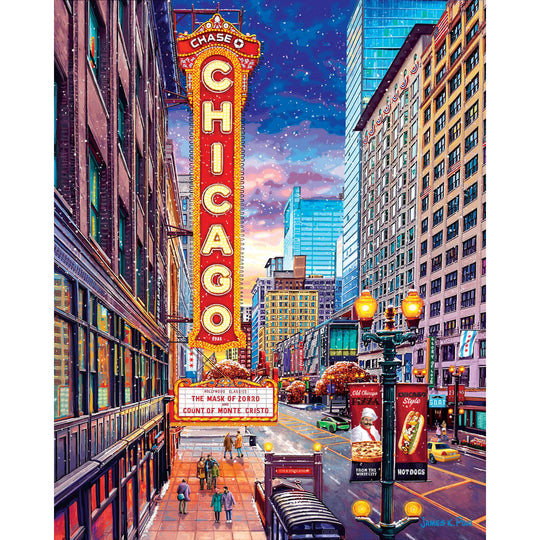 Chicago Downtown - 500 Piece