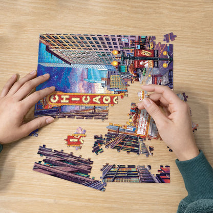 Chicago Downtown | 210 Piece Personal Puzzle