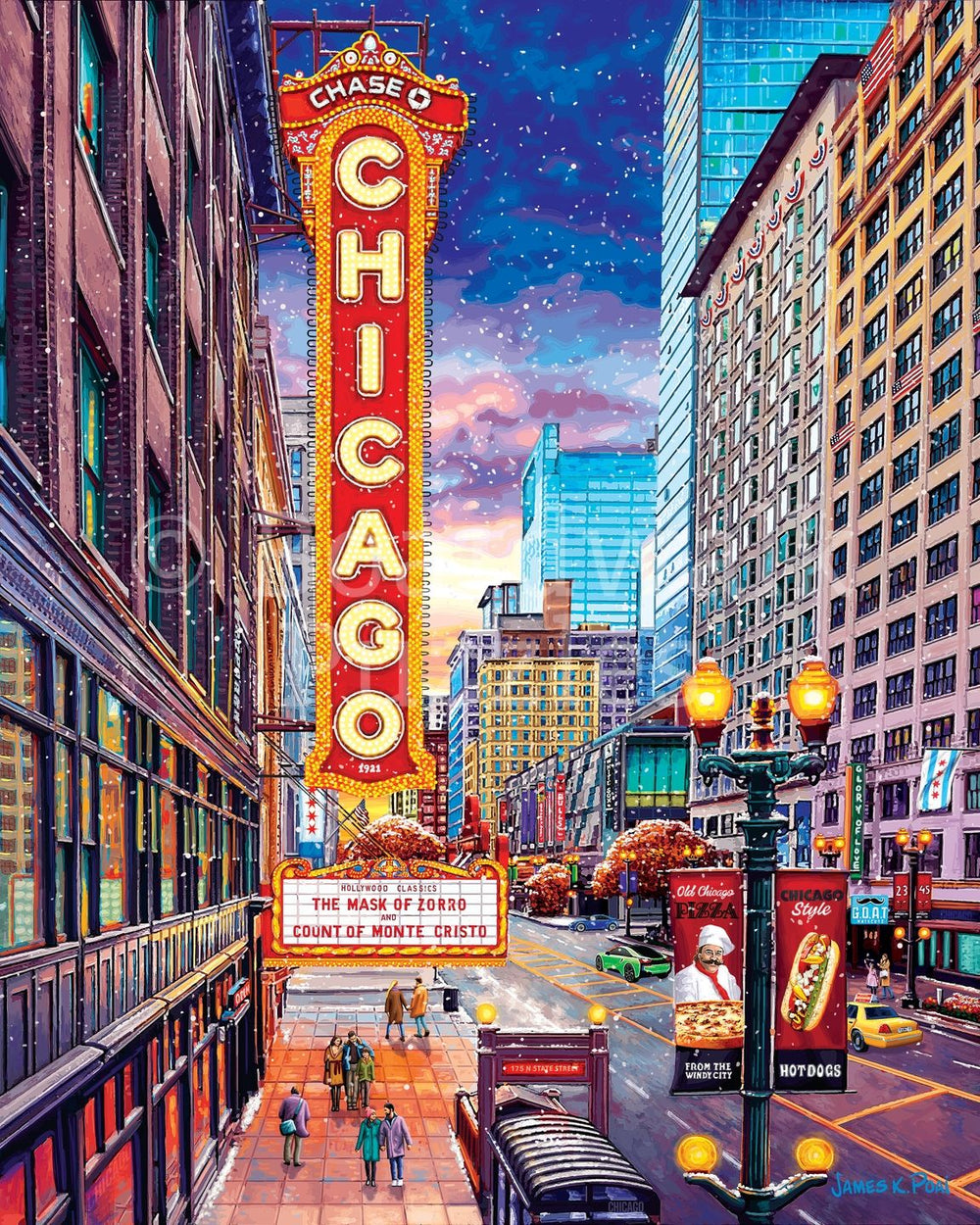 Chicago Downtown - Personal Puzzle - 210 Piece