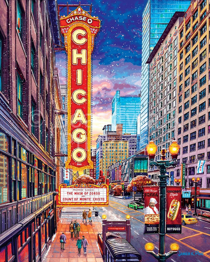 Chicago Downtown | 210 Piece Personal Puzzle