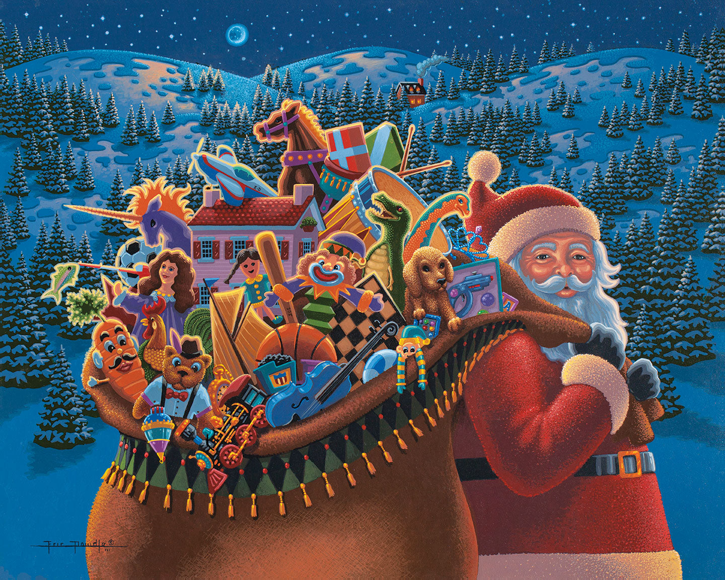 Christmas Delivery Fine Art