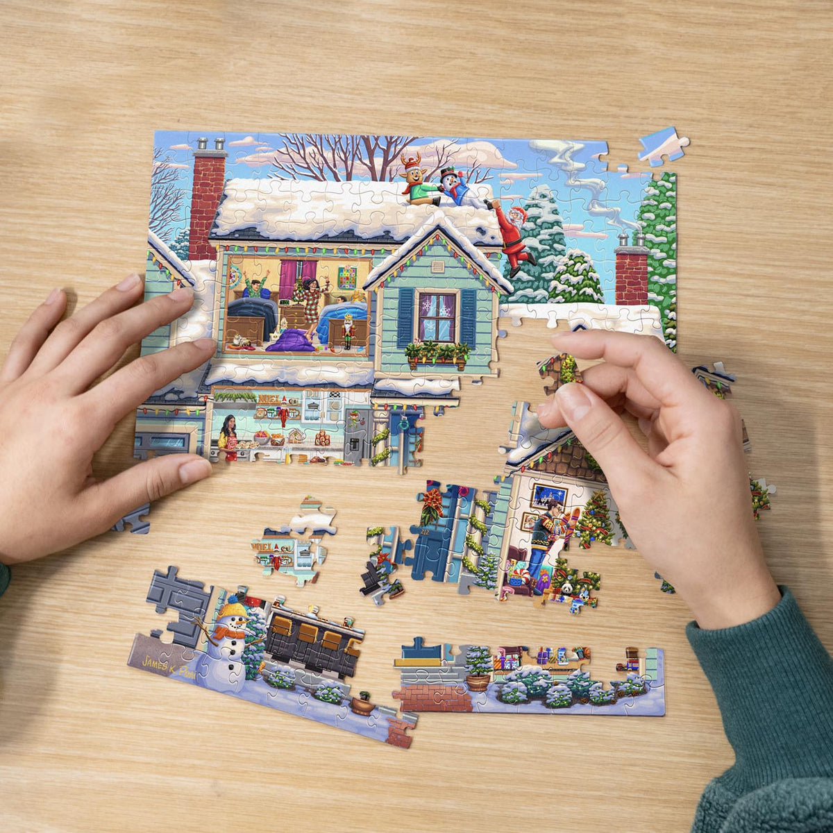 Christmas Morning Joy | 210 Piece Personal Puzzle