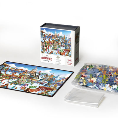 Christmas Village | 210 Piece Personal Puzzle