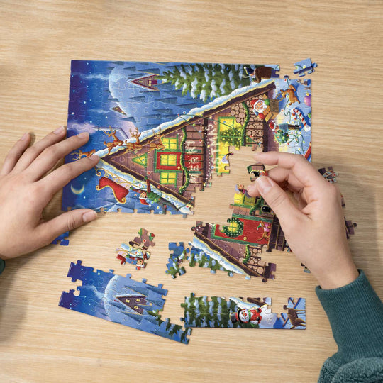 Christmas Cabin - Personal Puzzle - 210 Piece