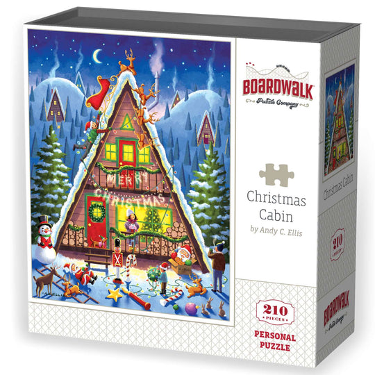 Christmas Cabin - Personal Puzzle - 210 Piece