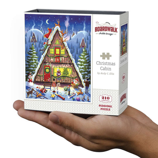 Christmas Cabin - Personal Puzzle - 210 Piece