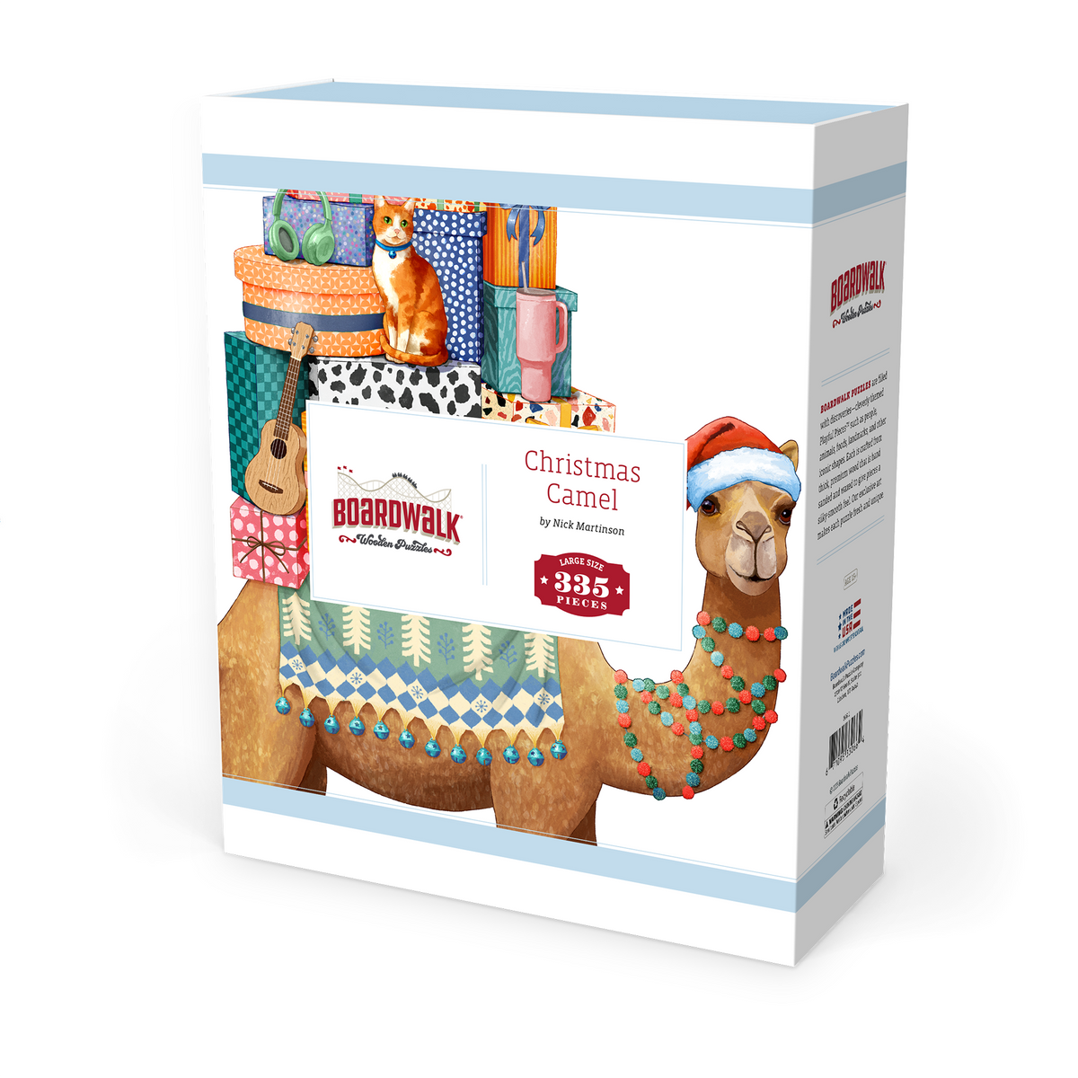 Christmas Camel | Luxury Wood Puzzle - Large Size