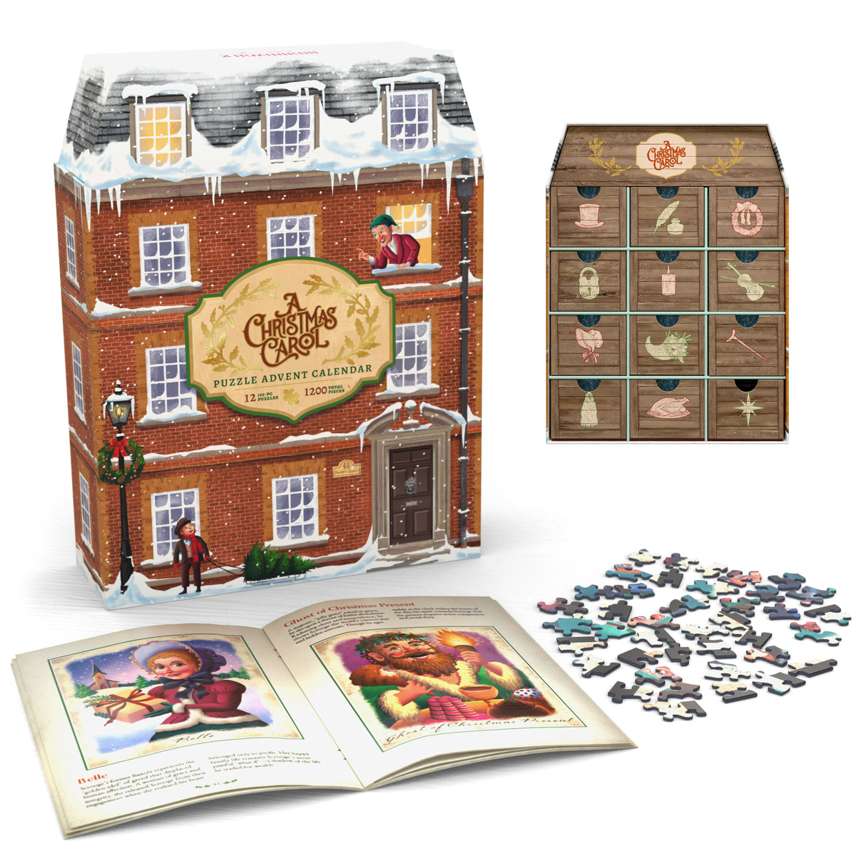 A Christmas Carol Puzzle Advent Calendar