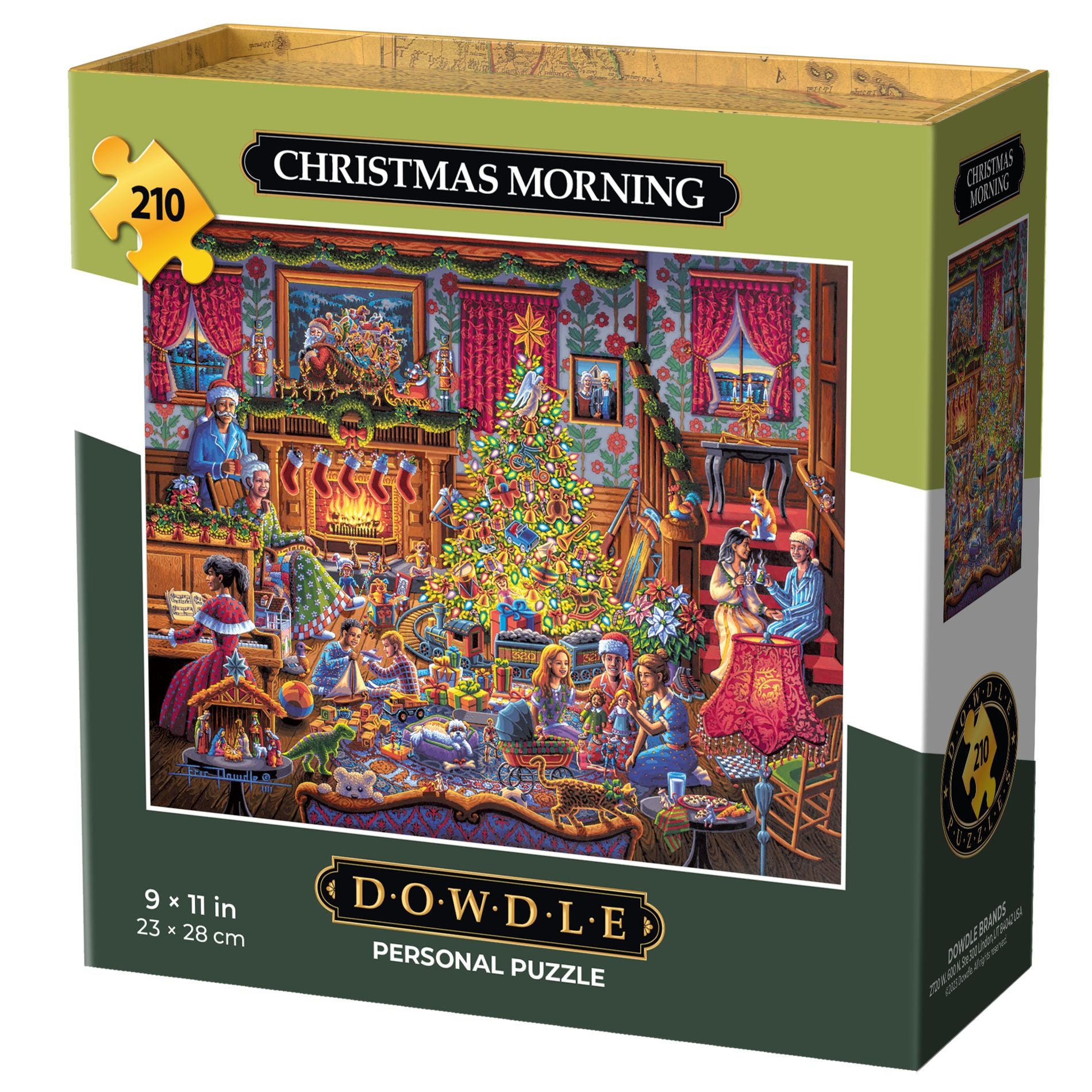 Christmas Morning | 210 Piece Personal Puzzle