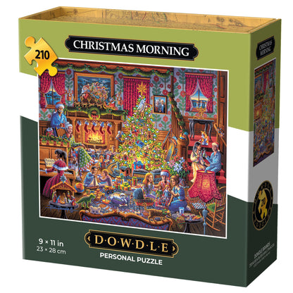 Christmas Morning | 210 Piece Personal Puzzle