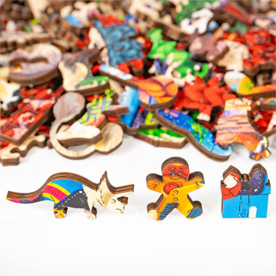 Christmas Stocking | Luxury Wood Puzzle