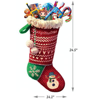 Christmas Stocking | Luxury Wood Puzzle
