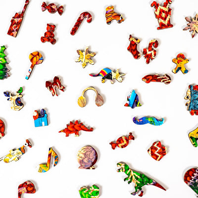 Christmas Stocking | Luxury Wood Puzzle