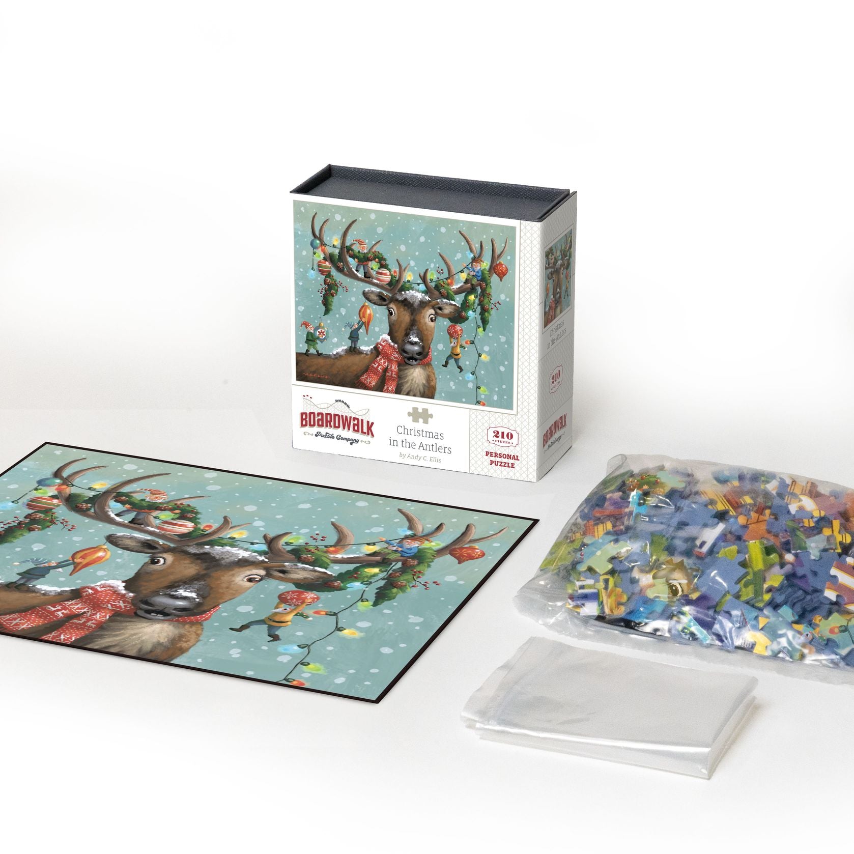 Christmas in the Antlers | 210 Piece Personal Puzzle