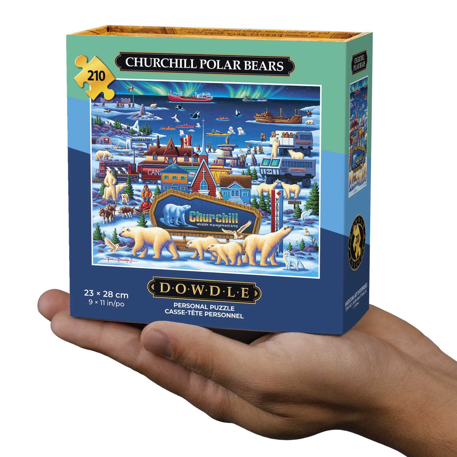 Churchill Polar Bears | 210 Piece Personal Puzzle