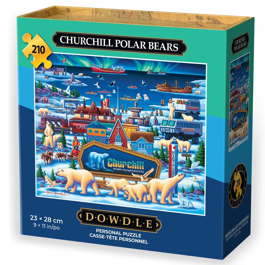 Churchill Polar Bears - Personal Puzzle - 210 Piece