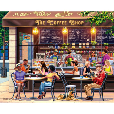 Coffee Shop | 210 Piece Personal Puzzle
