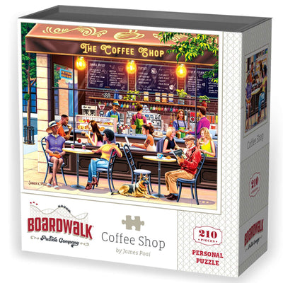 Coffee Shop | 210 Piece Personal Puzzle