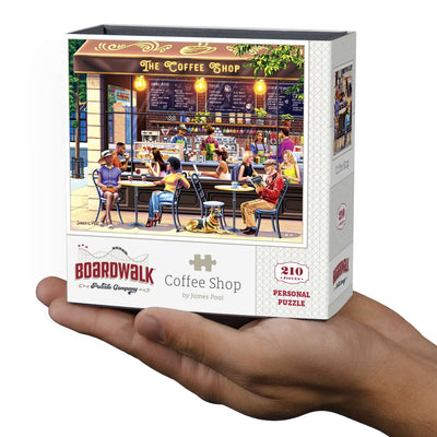 Coffee Shop | 210 Piece Personal Puzzle
