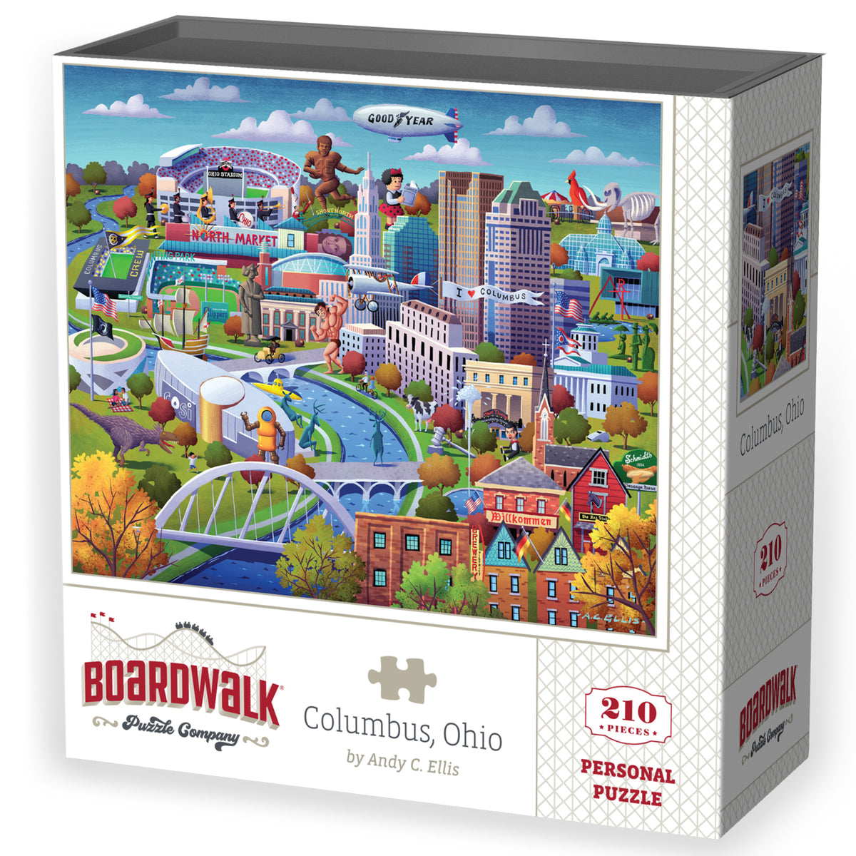 Columbus, Ohio | 210 Piece Personal Puzzle